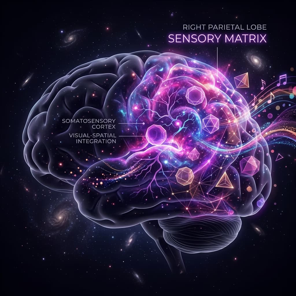 우측 두정엽 (Sensory Matrix)